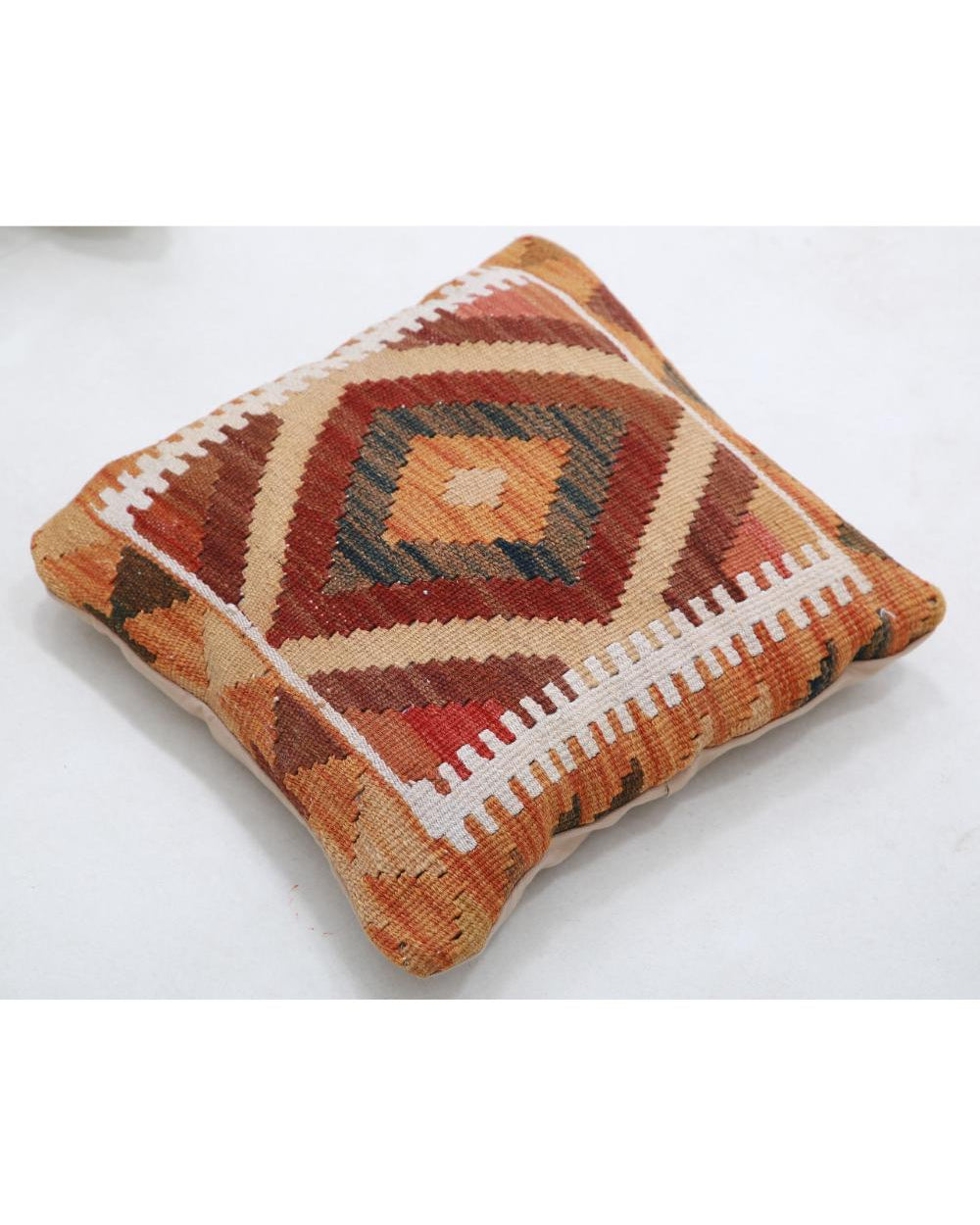 Hand Woven Tribal  Wool Pillow - 1'5'' x 1'5''