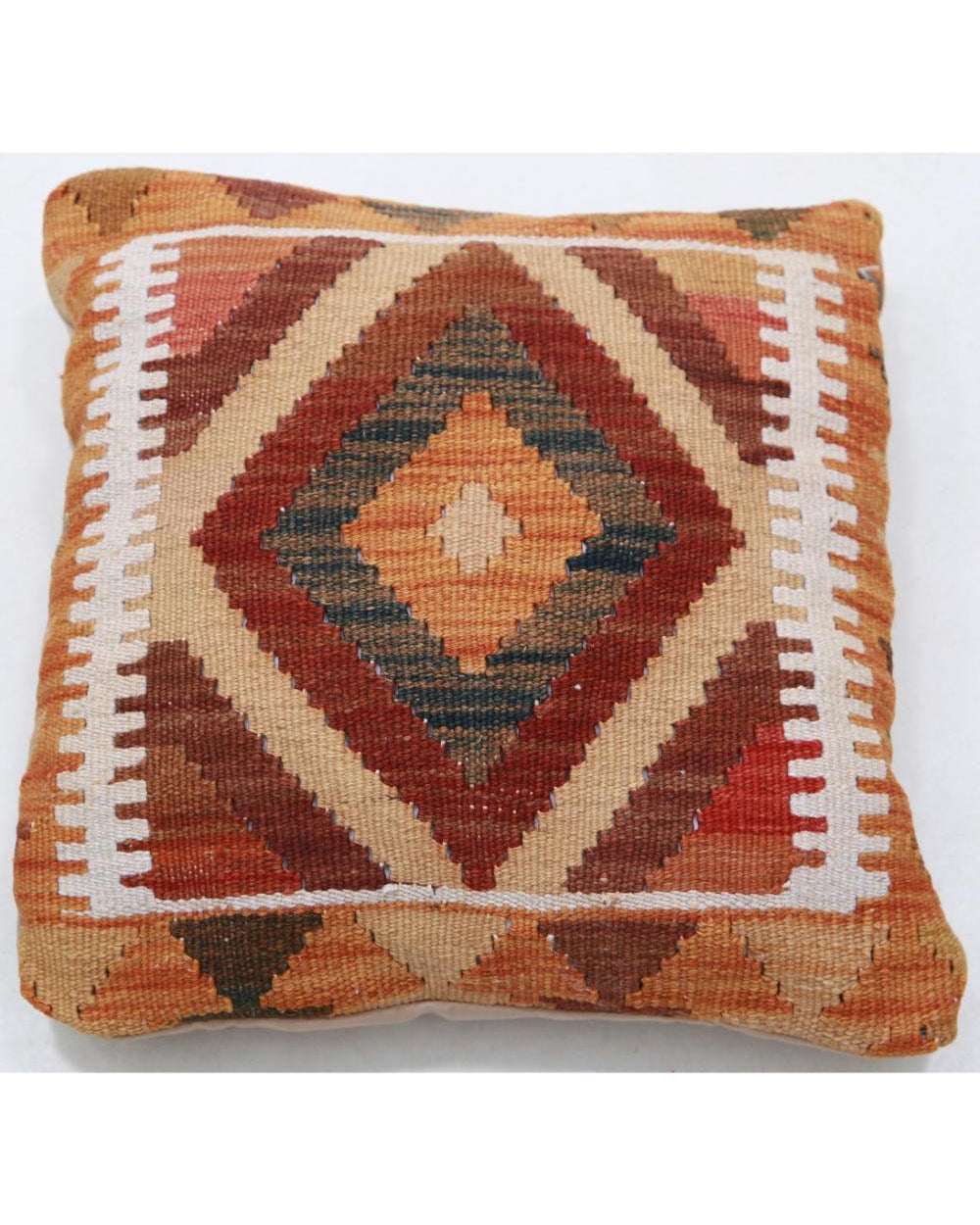 Hand Woven Tribal  Wool Pillow - 1'5'' x 1'5''