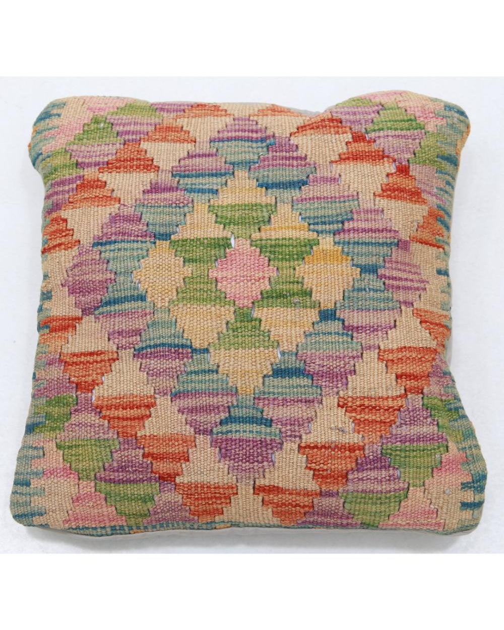 Hand Woven Tribal  Wool Pillow - 1'5'' x 1'5''