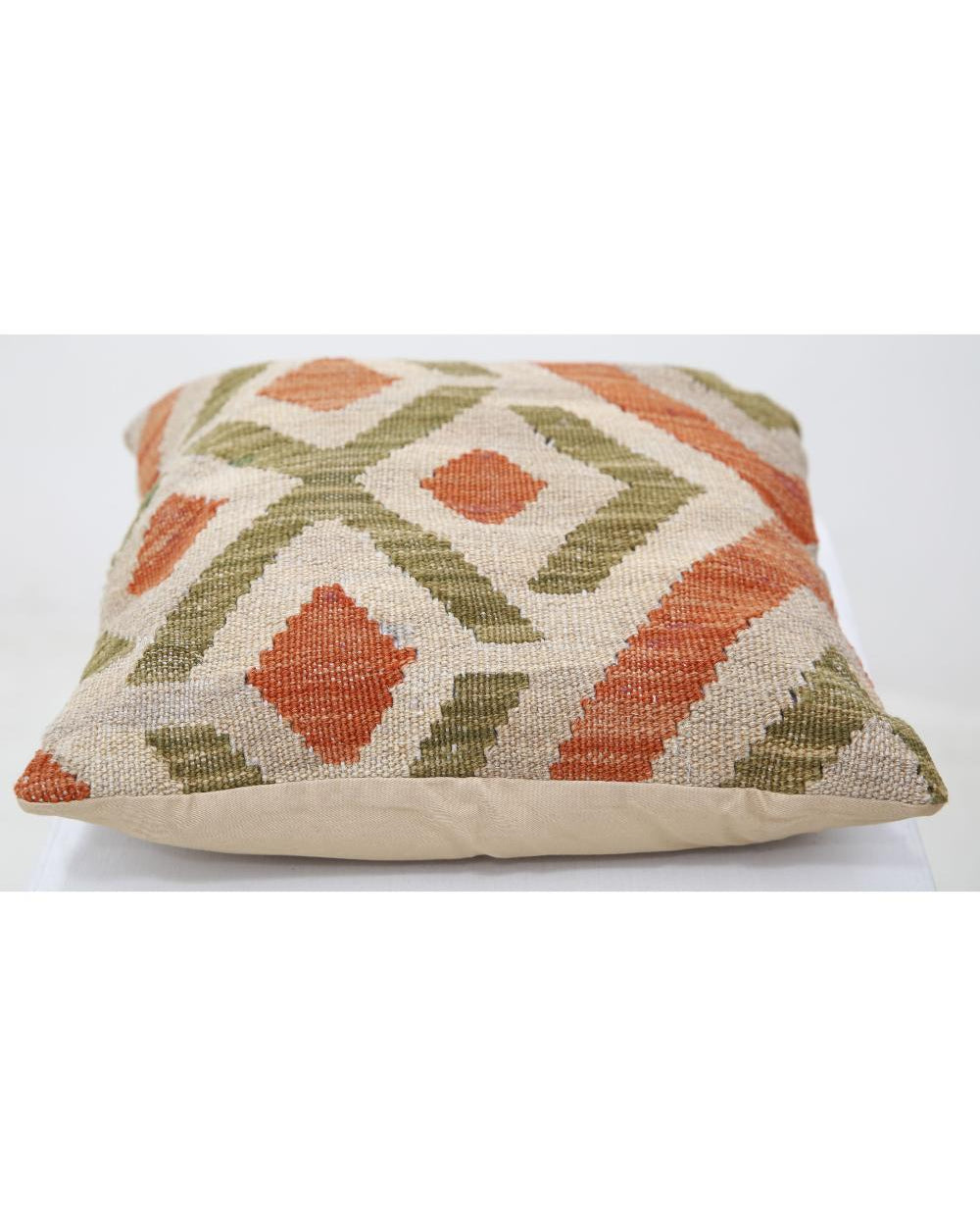 Hand Woven Tribal  Wool Pillow - 1'5'' x 1'5''