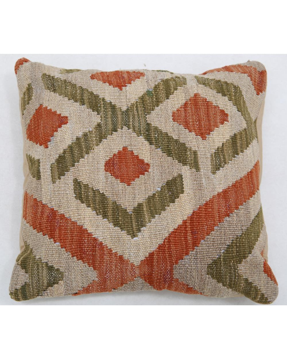 Hand Woven Tribal  Wool Pillow - 1'5'' x 1'5''