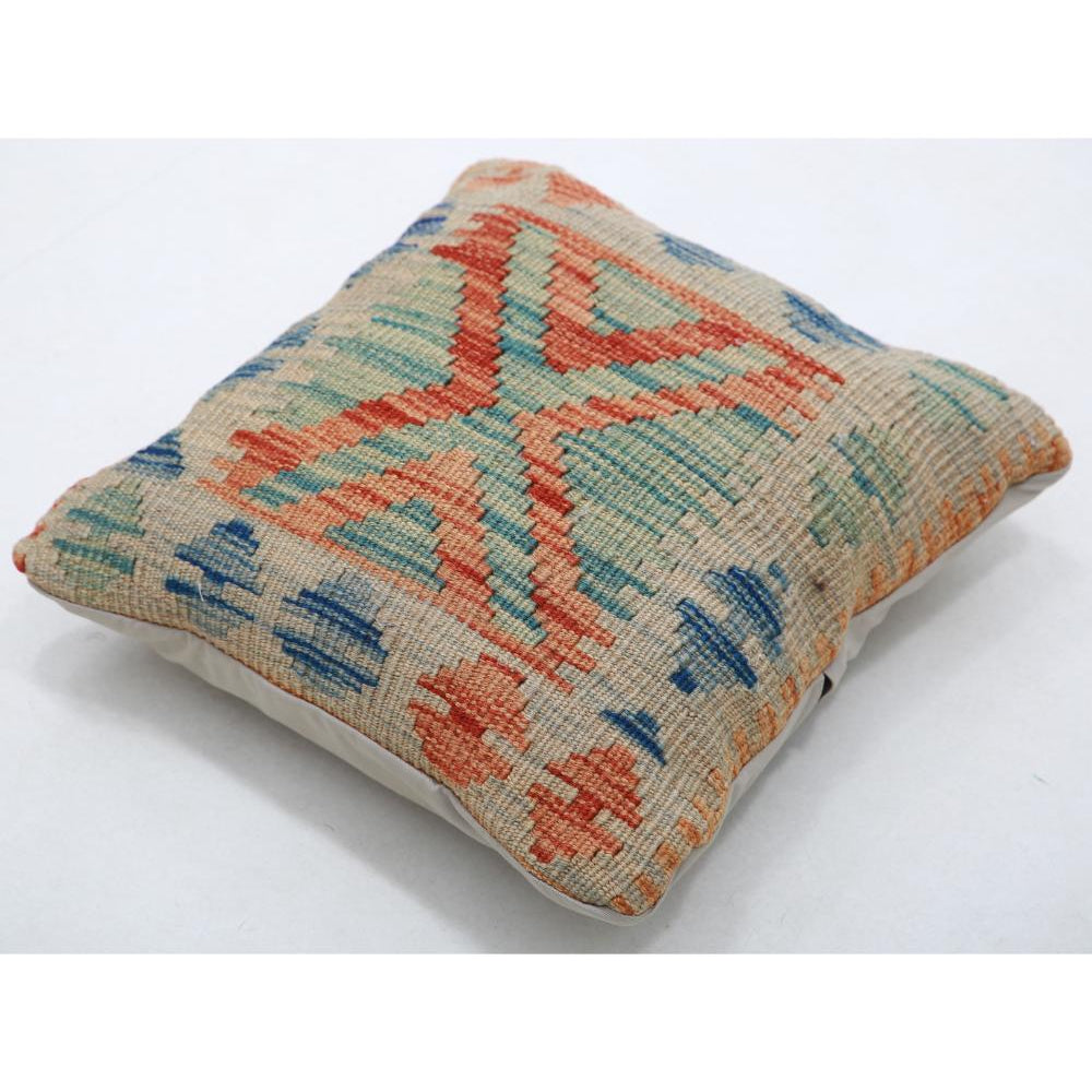 Hand Woven Tribal  Wool Pillow - 1'5'' x 1'5''
