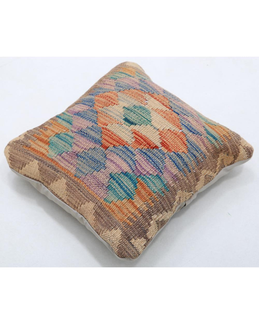 Hand Woven Tribal  Wool Pillow - 1'5'' x 1'5''