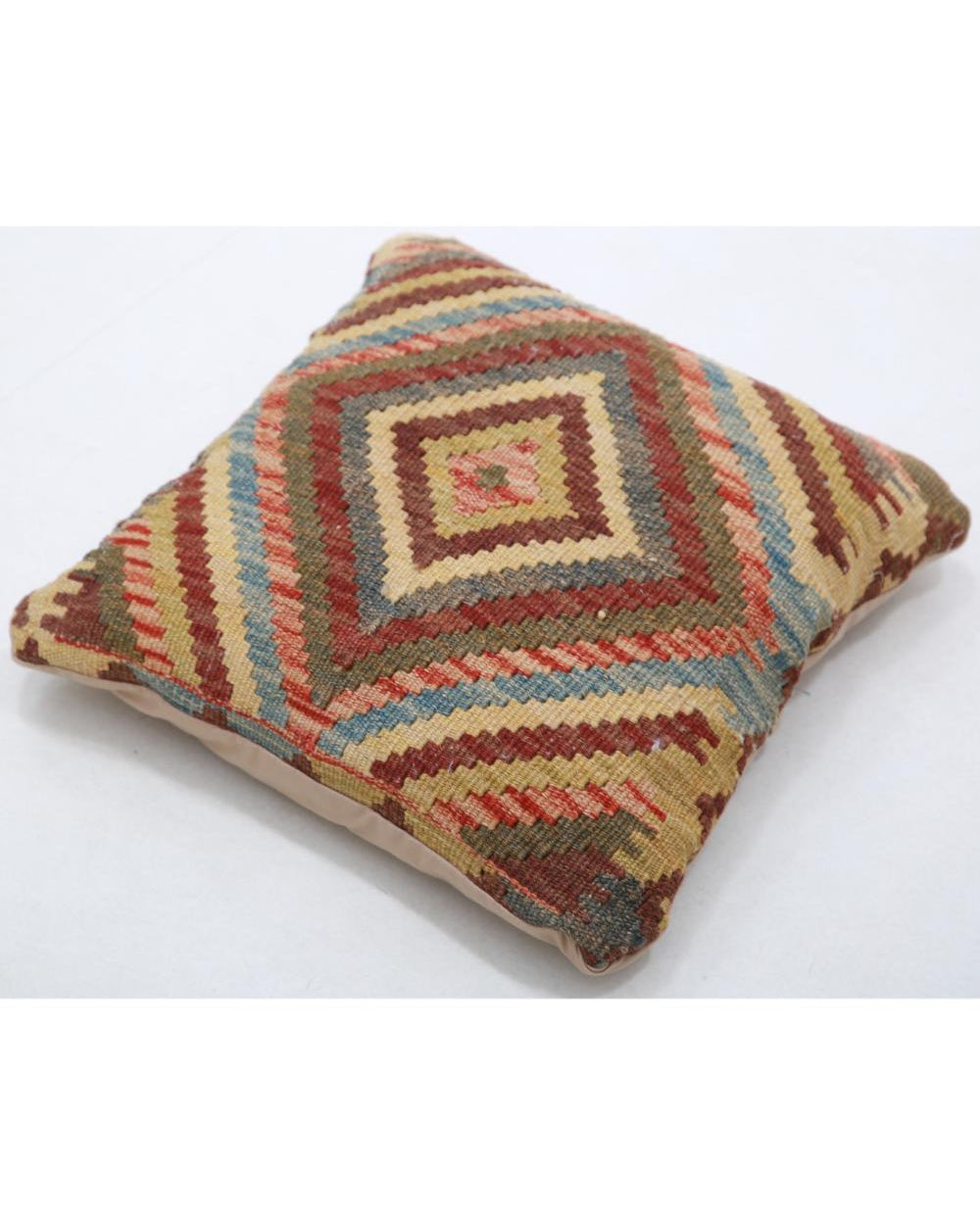 Hand Woven Tribal  Wool Pillow - 1'5'' x 1'5''