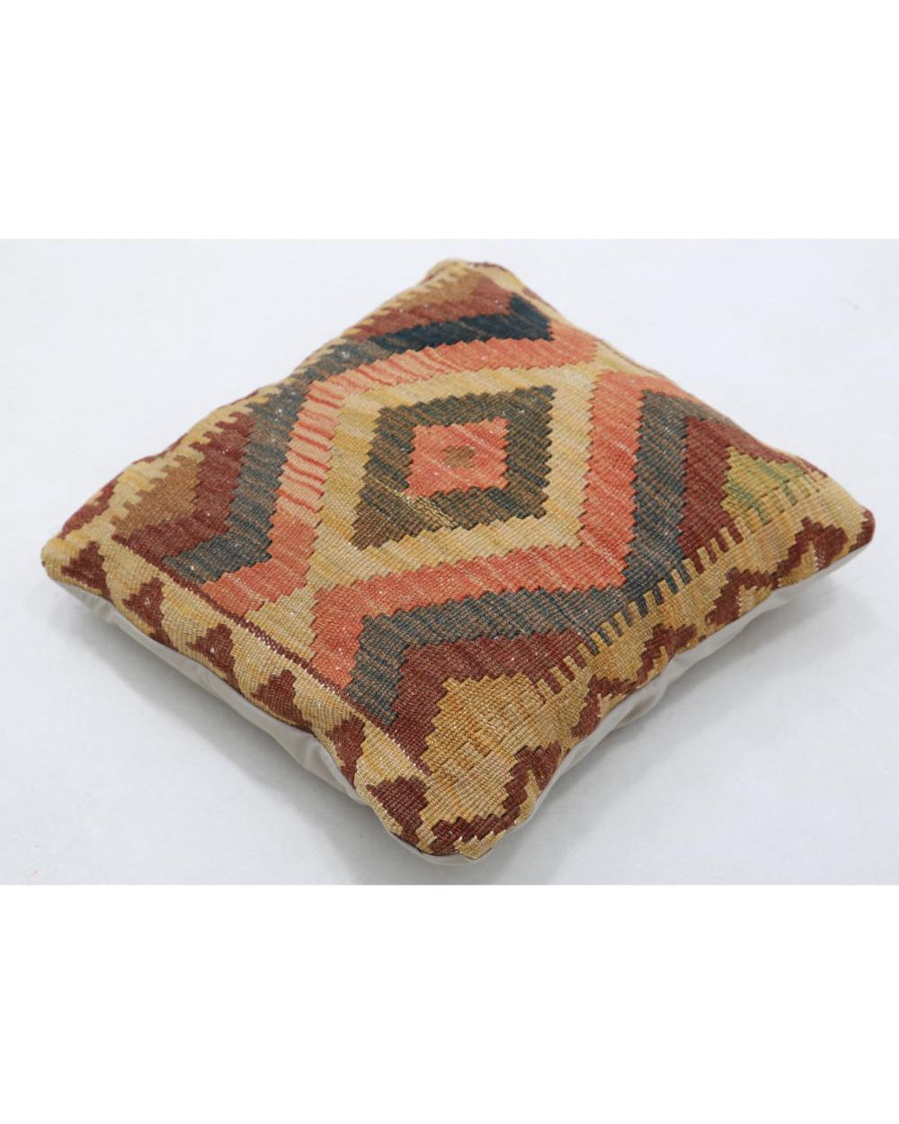 Hand Woven Tribal  Wool Pillow - 1'5'' x 1'5''