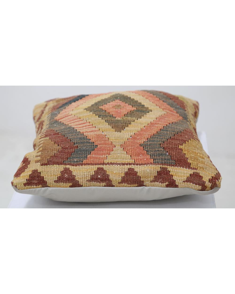 Hand Woven Tribal  Wool Pillow - 1'5'' x 1'5''