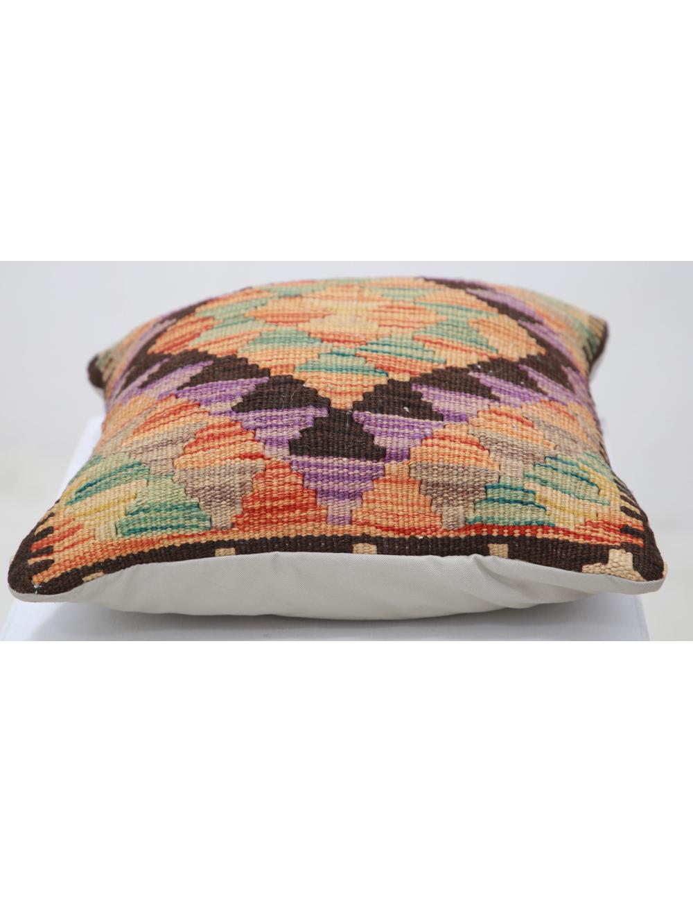 Hand Woven Tribal  Wool Pillow - 1'5'' x 1'5''
