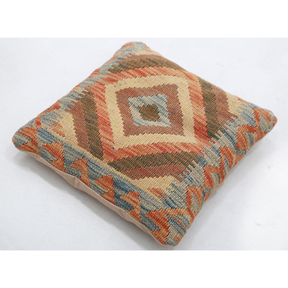 Hand Woven Tribal  Wool Pillow - 1'5'' x 1'5''
