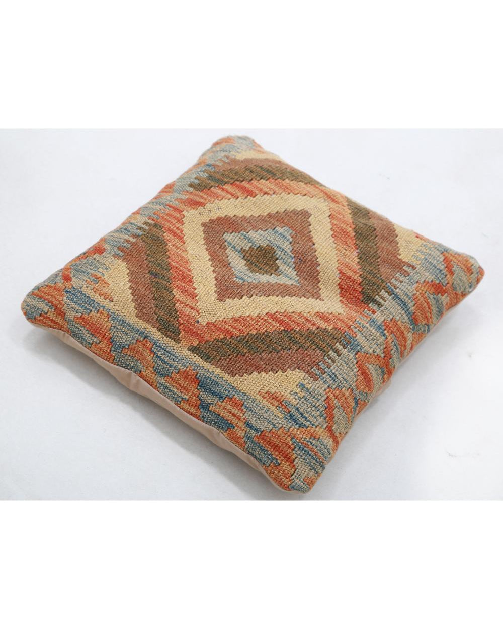 Hand Woven Tribal  Wool Pillow - 1'5'' x 1'5''