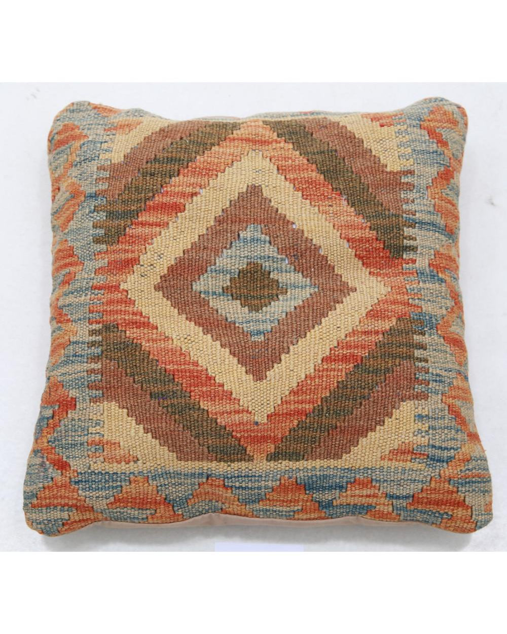 Hand Woven Tribal  Wool Pillow - 1'5'' x 1'5''