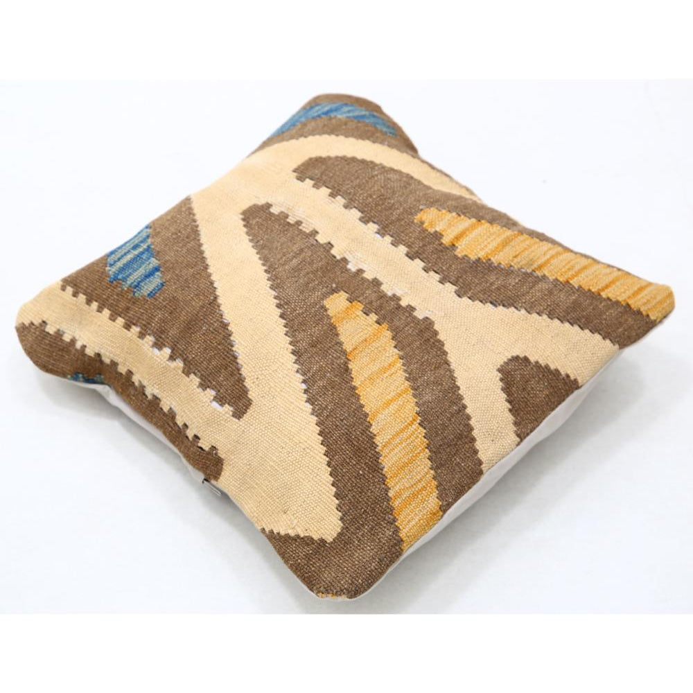 Hand Woven Tribal  Wool Pillow - 1'5'' x 1'5''