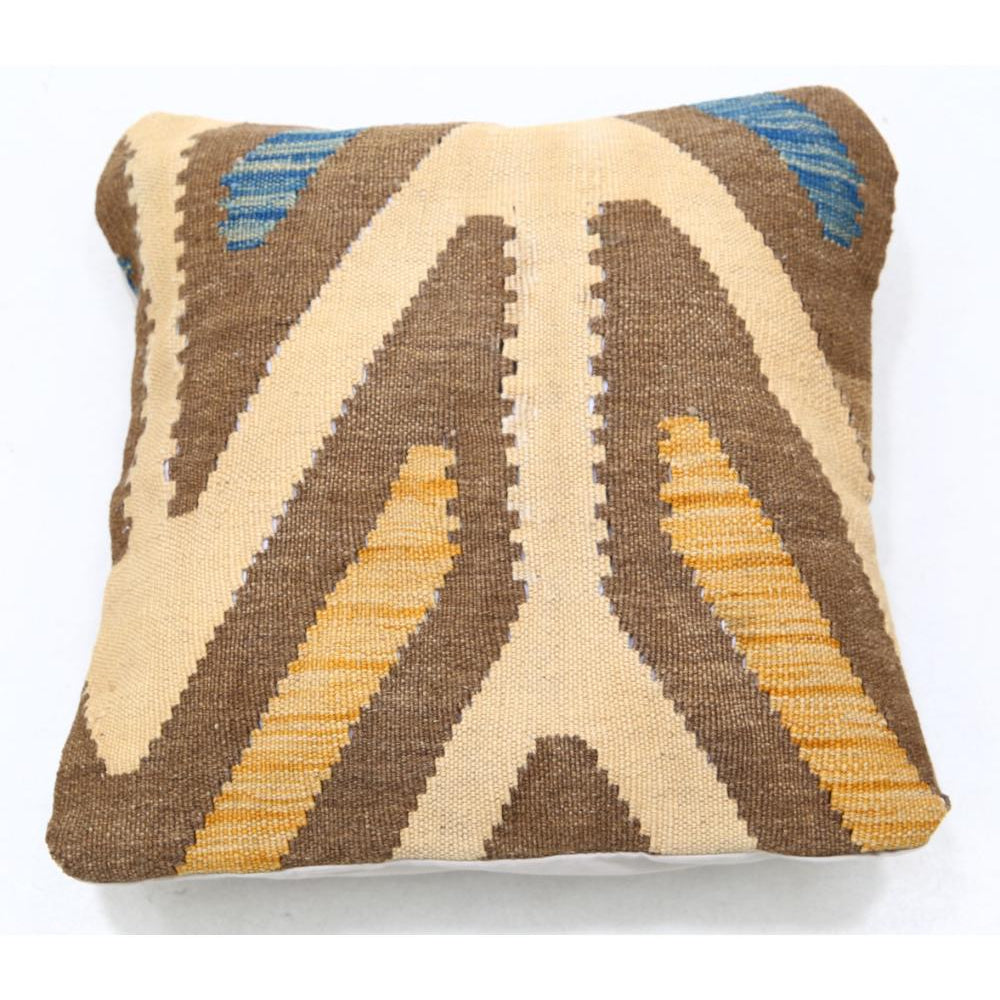 Hand Woven Tribal  Wool Pillow - 1'5'' x 1'5''