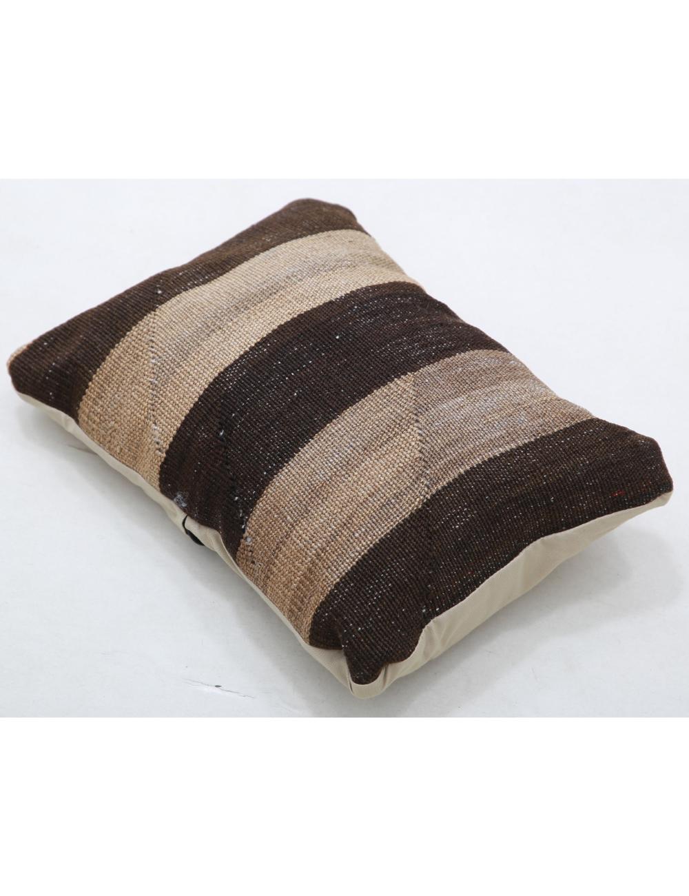 Hand Woven Tribal Multi Color Geometric Wool Pillow - 1'0'' x 1'5'' Arteverk Arteverk Rugs