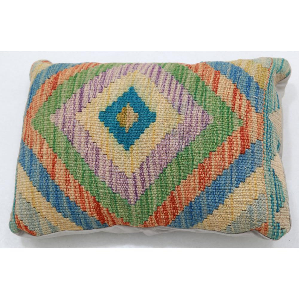 Hand Woven Tribal  Wool Pillow - 1'0'' x 1'5''