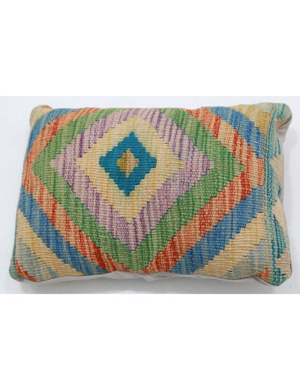 Hand Woven Tribal  Wool Pillow - 1'0'' x 1'5''