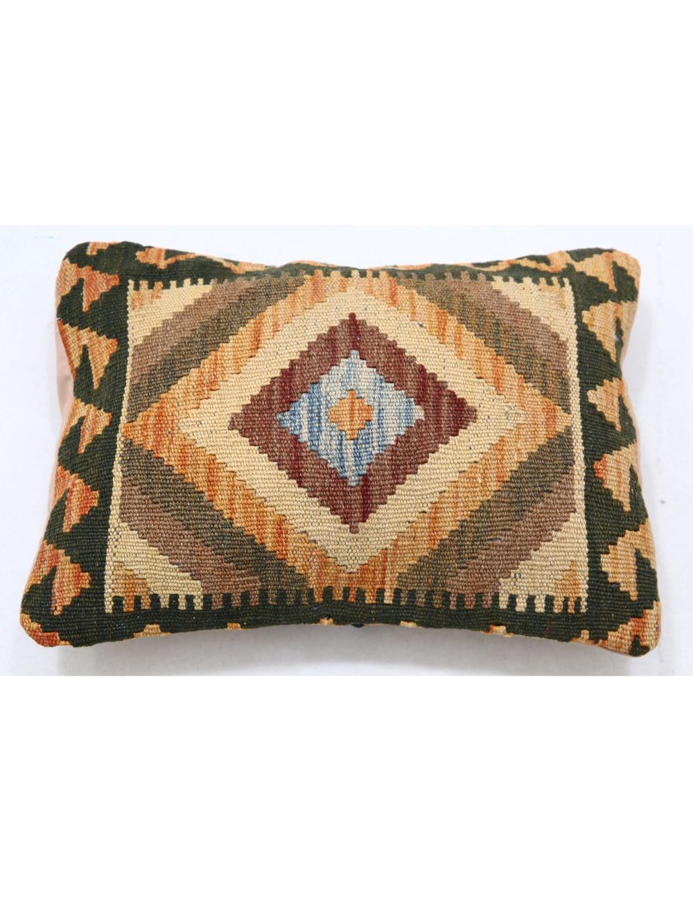 Hand Woven Tribal  Wool Pillow - 1&#39;0&#39;&#39; x 1&#39;5&#39;&#39;