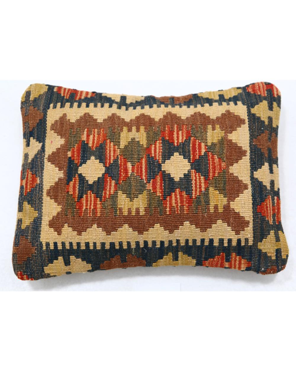 Hand Woven Tribal  Wool Pillow - 1'0'' x 1'5''