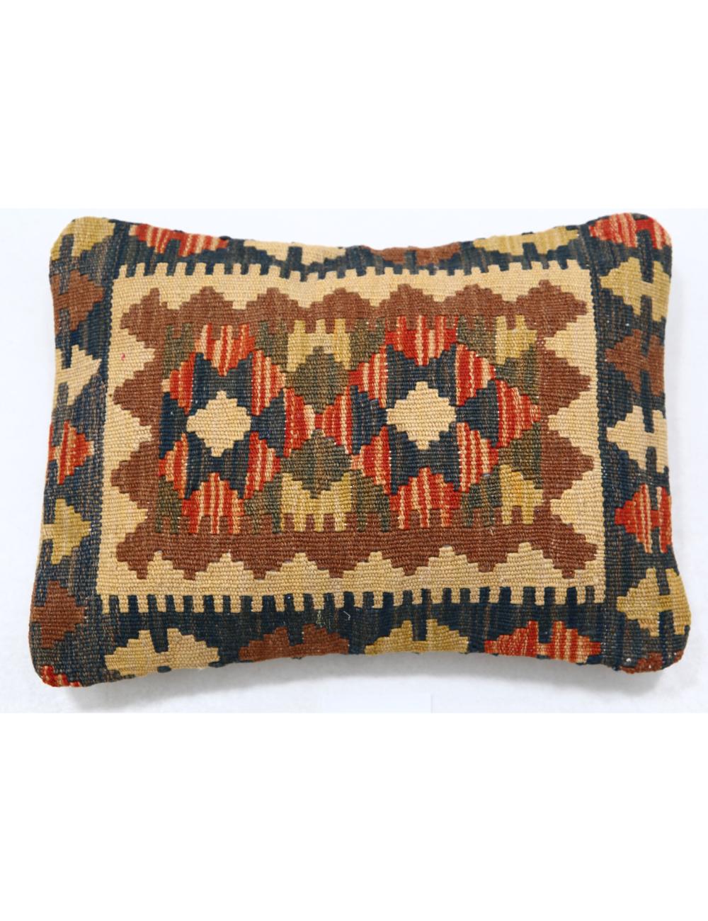 Hand Woven Tribal  Wool Pillow - 1'0'' x 1'5''