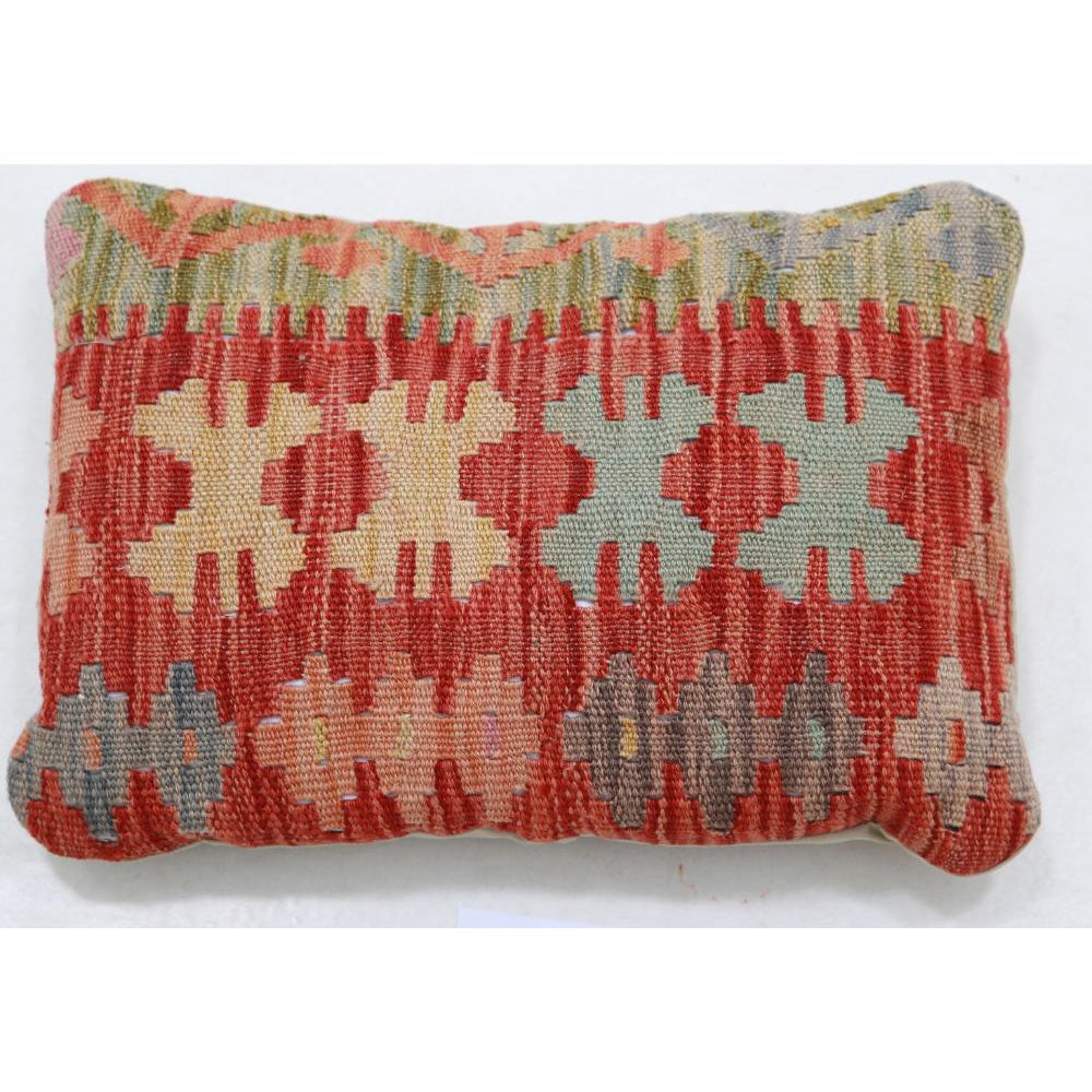 Hand Woven Tribal  Wool Pillow - 1'0'' x 1'5''