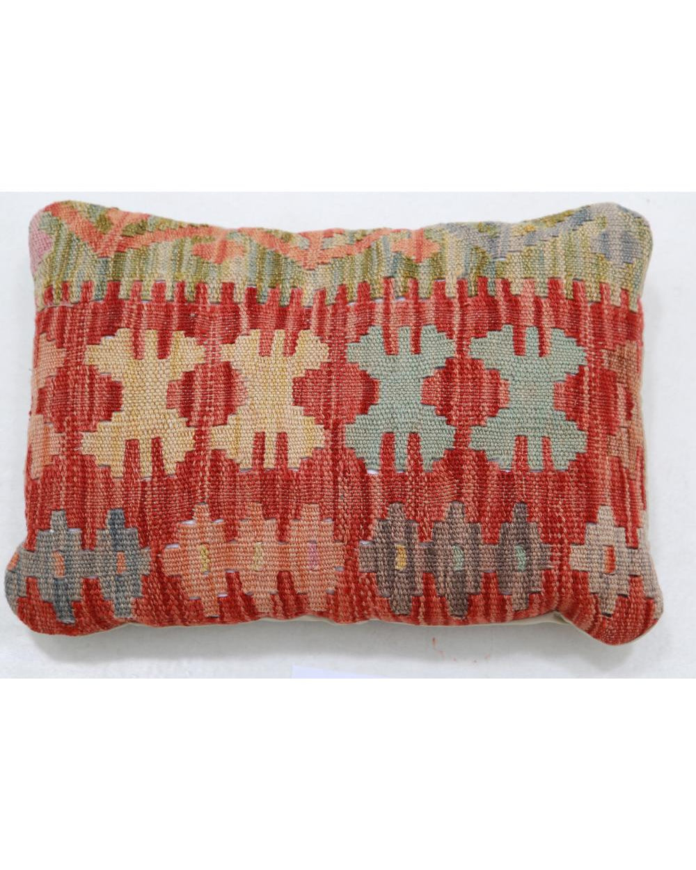 Hand Woven Tribal  Wool Pillow - 1'0'' x 1'5''