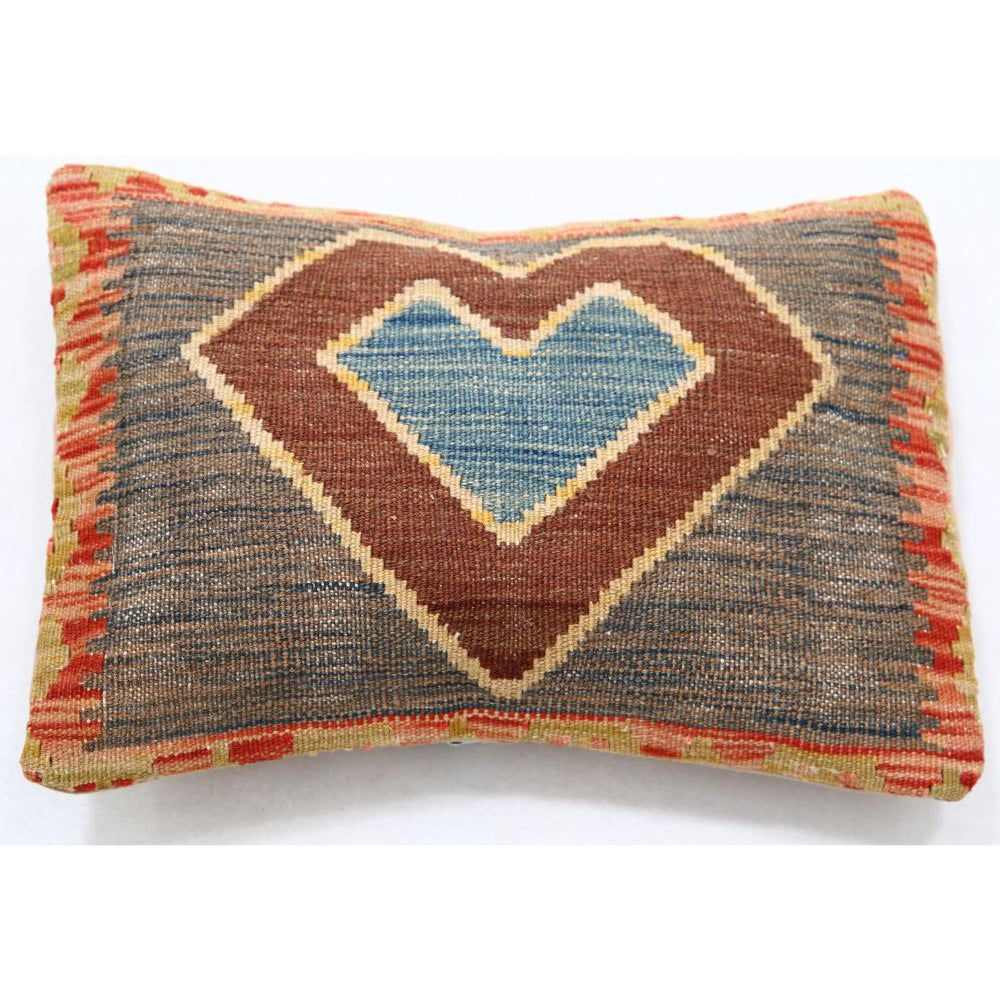 Hand Woven Tribal  Wool Pillow - 1'0'' x 1'5''