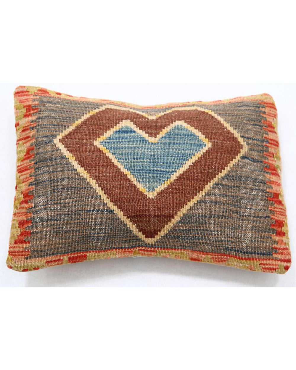 Hand Woven Tribal  Wool Pillow - 1'0'' x 1'5''