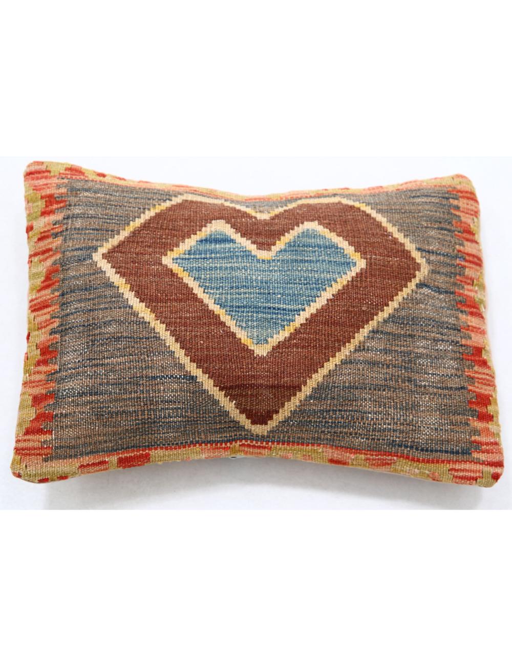 Hand Woven Tribal  Wool Pillow - 1'0'' x 1'5''