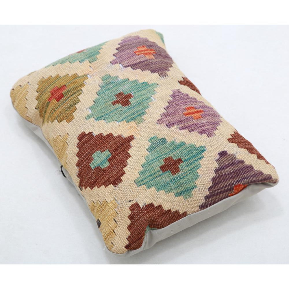 Hand Woven Tribal  Wool Pillow - 1'0'' x 1'5''