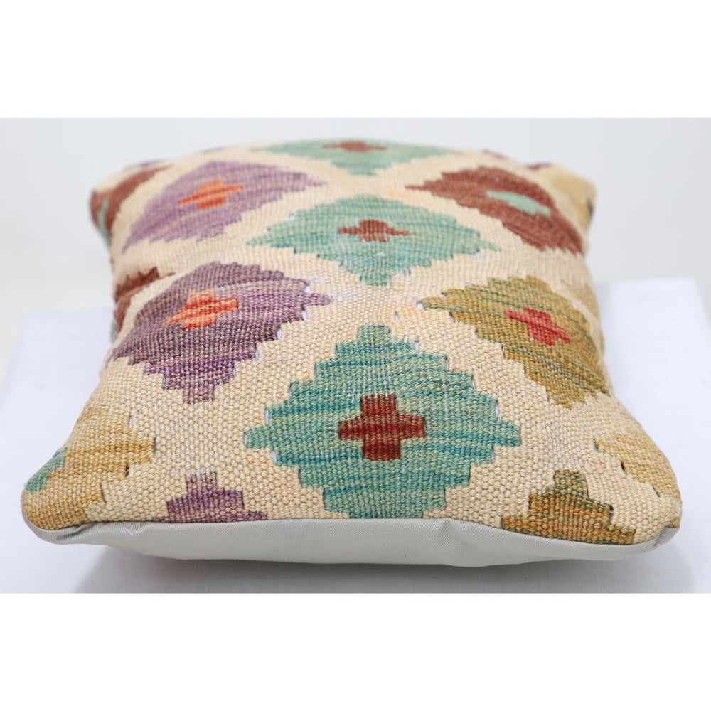 Hand Woven Tribal  Wool Pillow - 1'0'' x 1'5''
