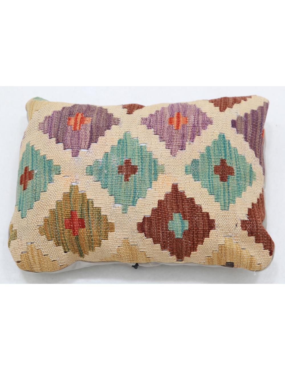 Hand Woven Tribal  Wool Pillow - 1&#39;0&#39;&#39; x 1&#39;5&#39;&#39;