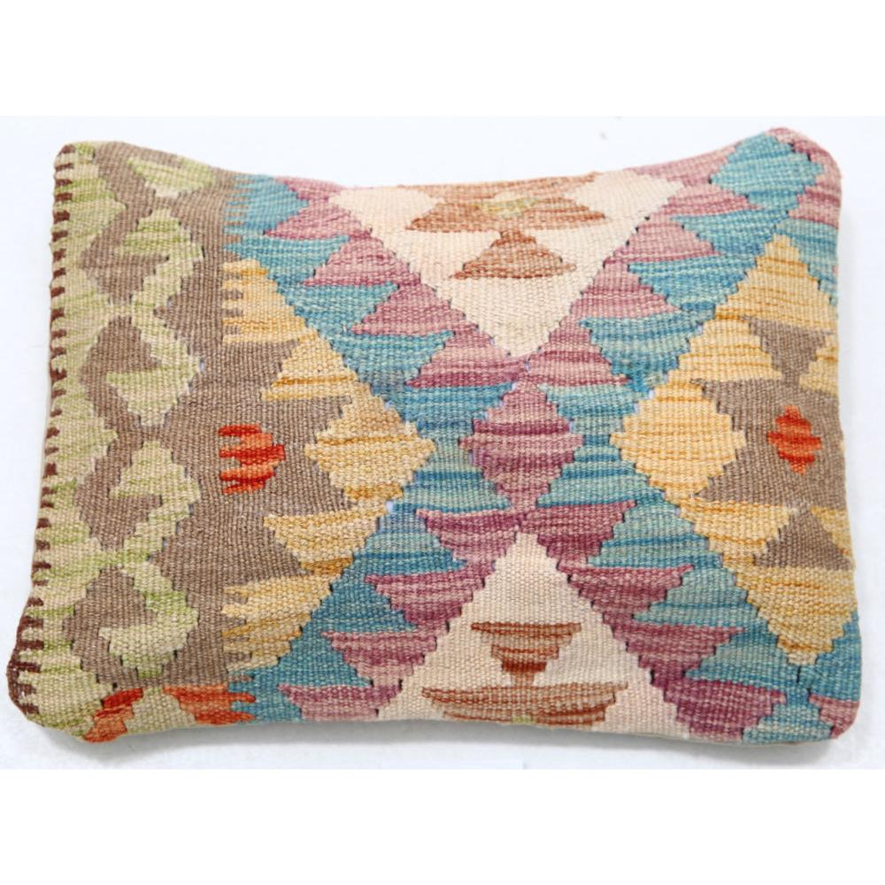 Hand Woven Tribal  Wool Pillow - 1'0'' x 1'5''