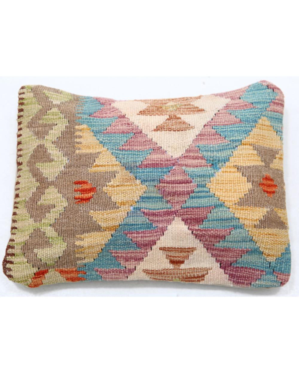 Hand Woven Tribal  Wool Pillow - 1'0'' x 1'5''