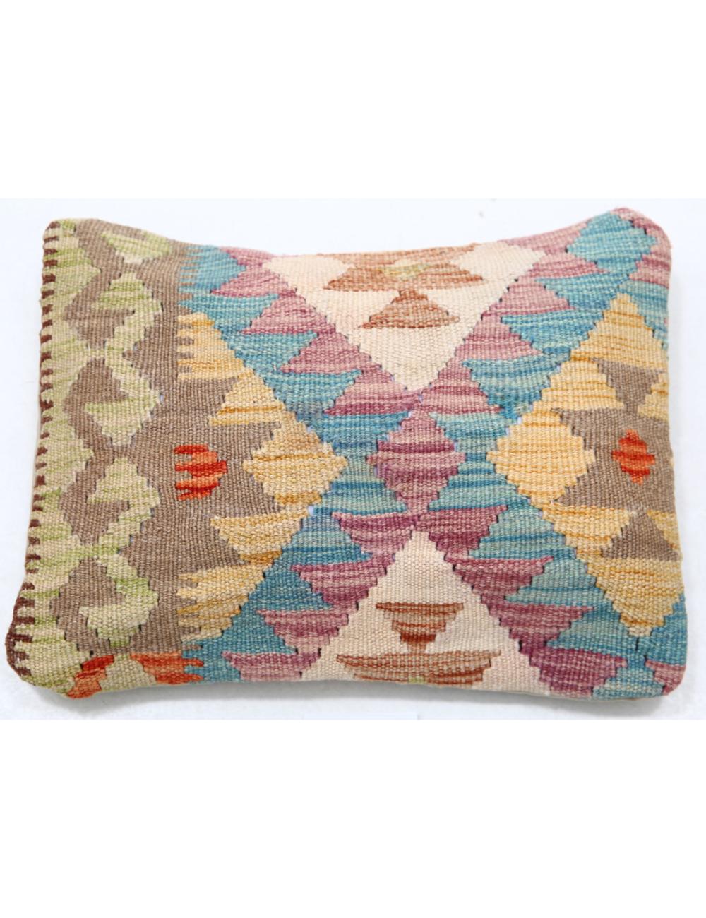 Hand Woven Tribal  Wool Pillow - 1&#39;0&#39;&#39; x 1&#39;5&#39;&#39;