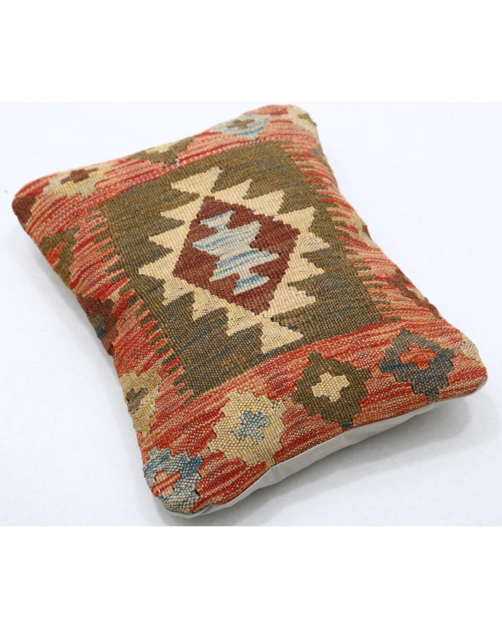 Hand Woven Tribal  Wool Pillow - 1'0'' x 1'5''