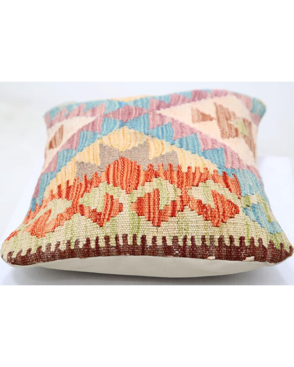 Hand Woven Tribal  Wool Pillow - 1'0'' x 1'5''