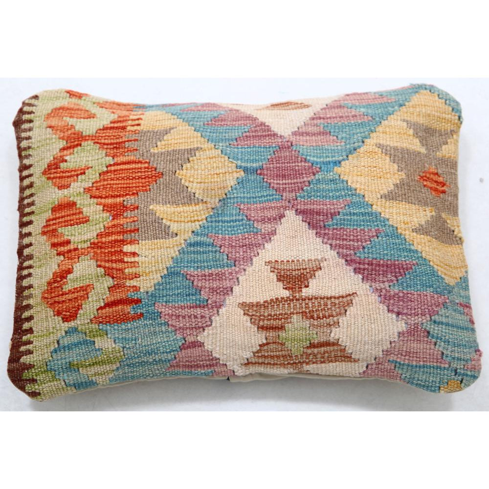 Hand Woven Tribal  Wool Pillow - 1'0'' x 1'5''
