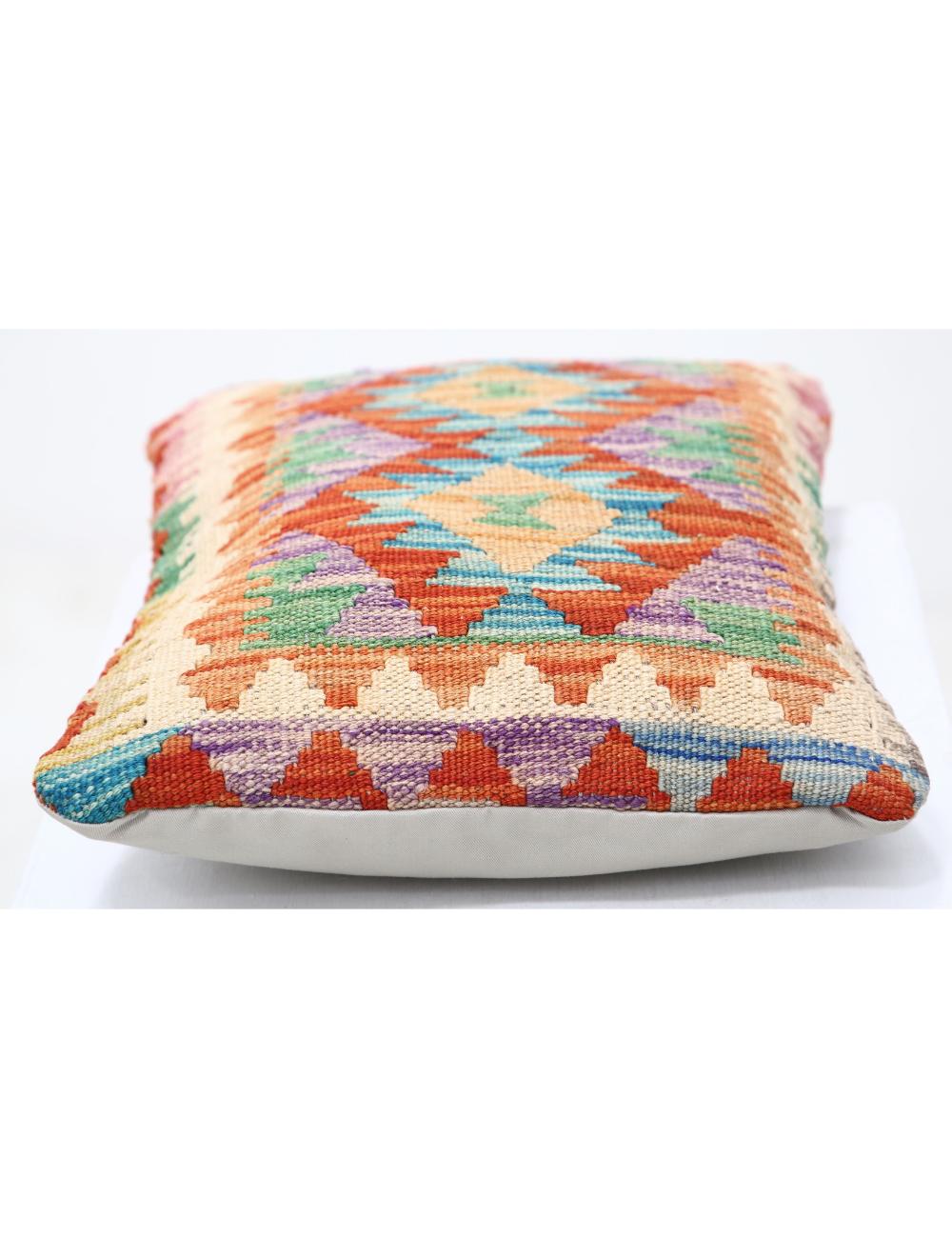 Hand Woven Tribal  Wool Pillow - 1'0'' x 1'5''
