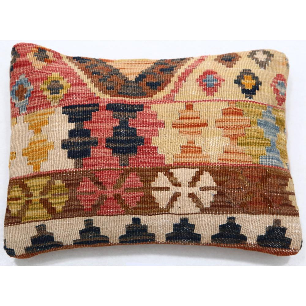 Hand Woven Tribal  Wool Pillow - 1'0'' x 1'5''