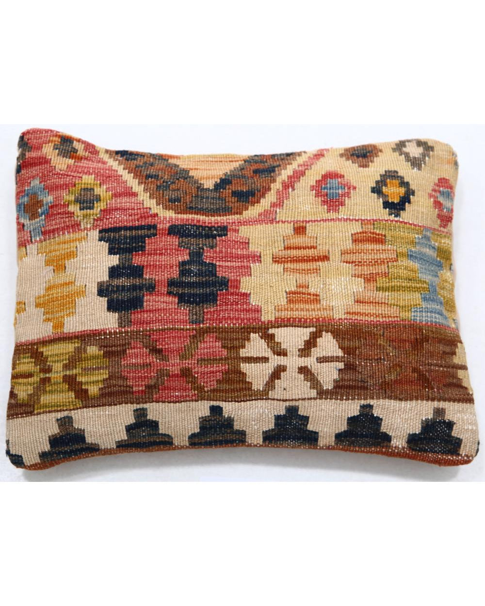 Hand Woven Tribal  Wool Pillow - 1'0'' x 1'5''