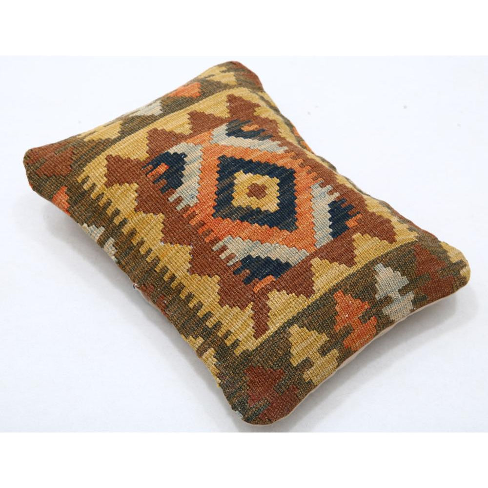 Hand Woven Tribal  Wool Pillow - 1'0'' x 1'5''