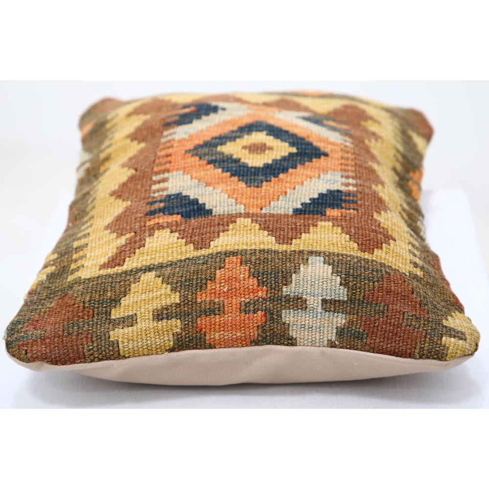 Hand Woven Tribal  Wool Pillow - 1'0'' x 1'5''