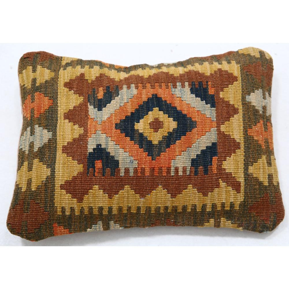 Hand Woven Tribal  Wool Pillow - 1'0'' x 1'5''