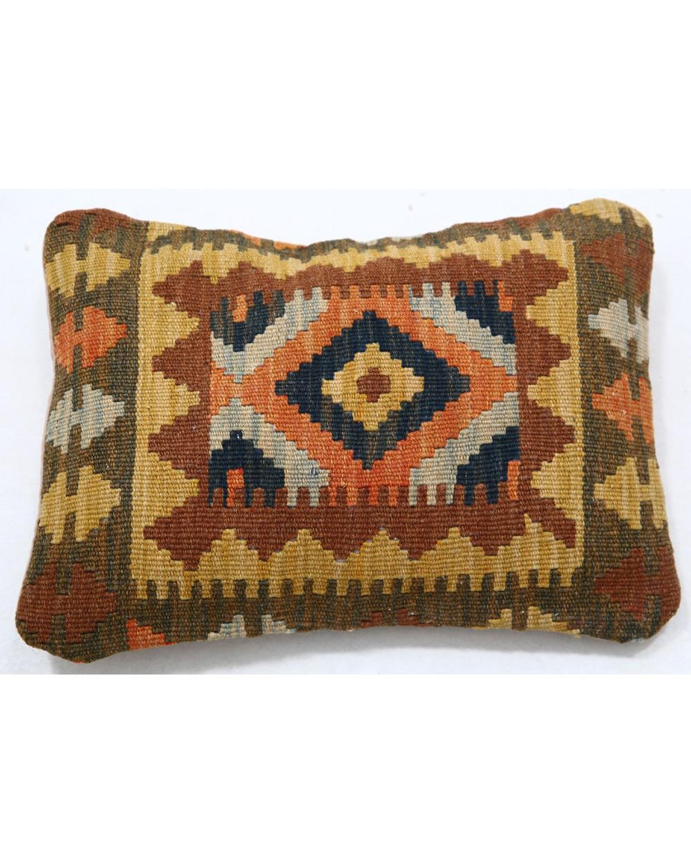 Hand Woven Tribal  Wool Pillow - 1'0'' x 1'5''