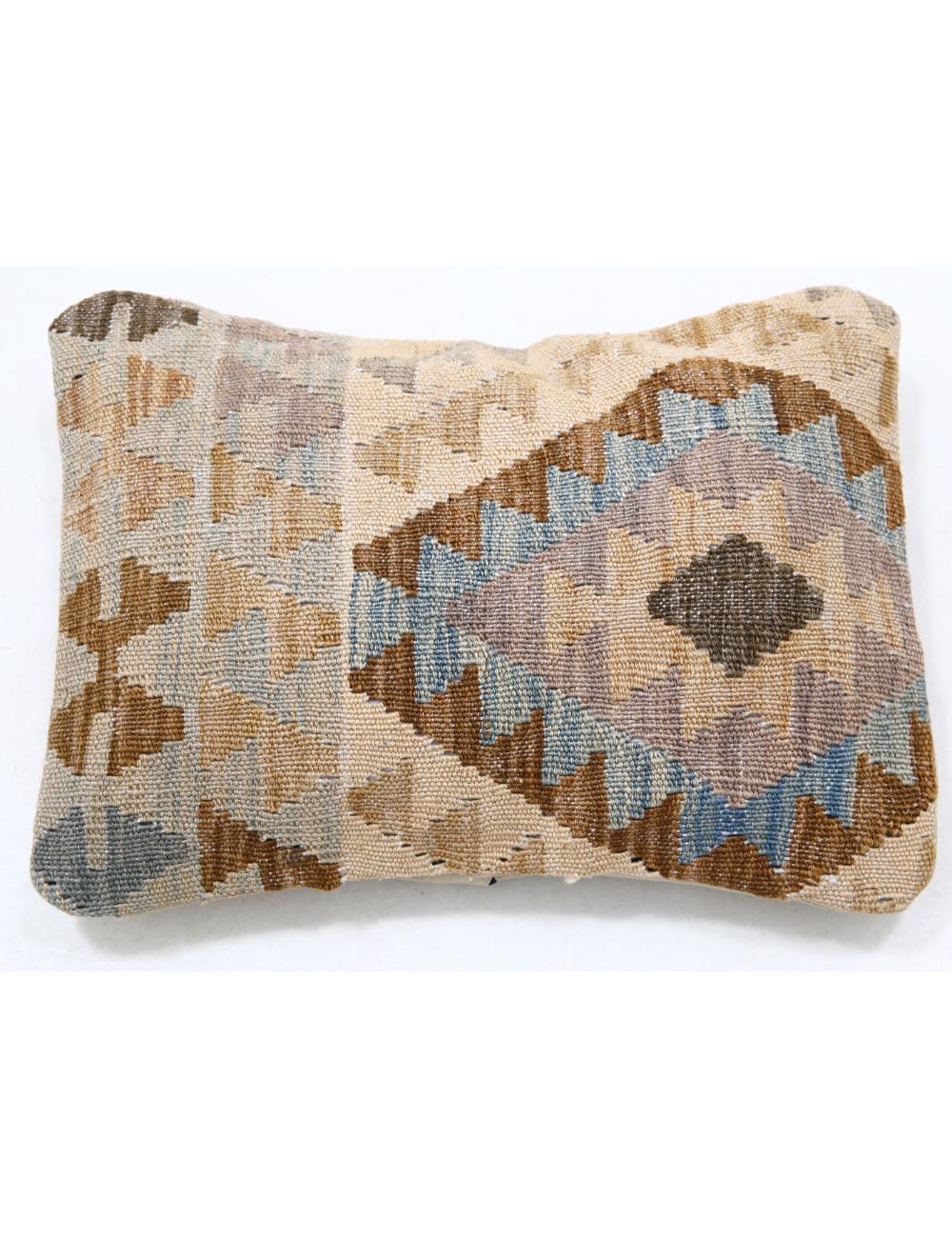 Hand Woven Tribal  Wool Pillow - 1&#39;0&#39;&#39; x 1&#39;5&#39;&#39;