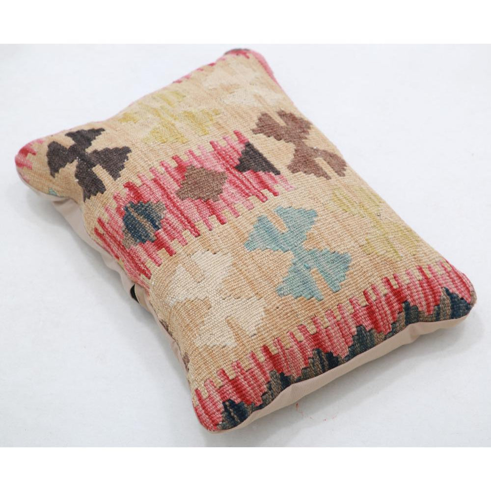 Hand Woven Tribal  Wool Pillow - 1'0'' x 1'5''