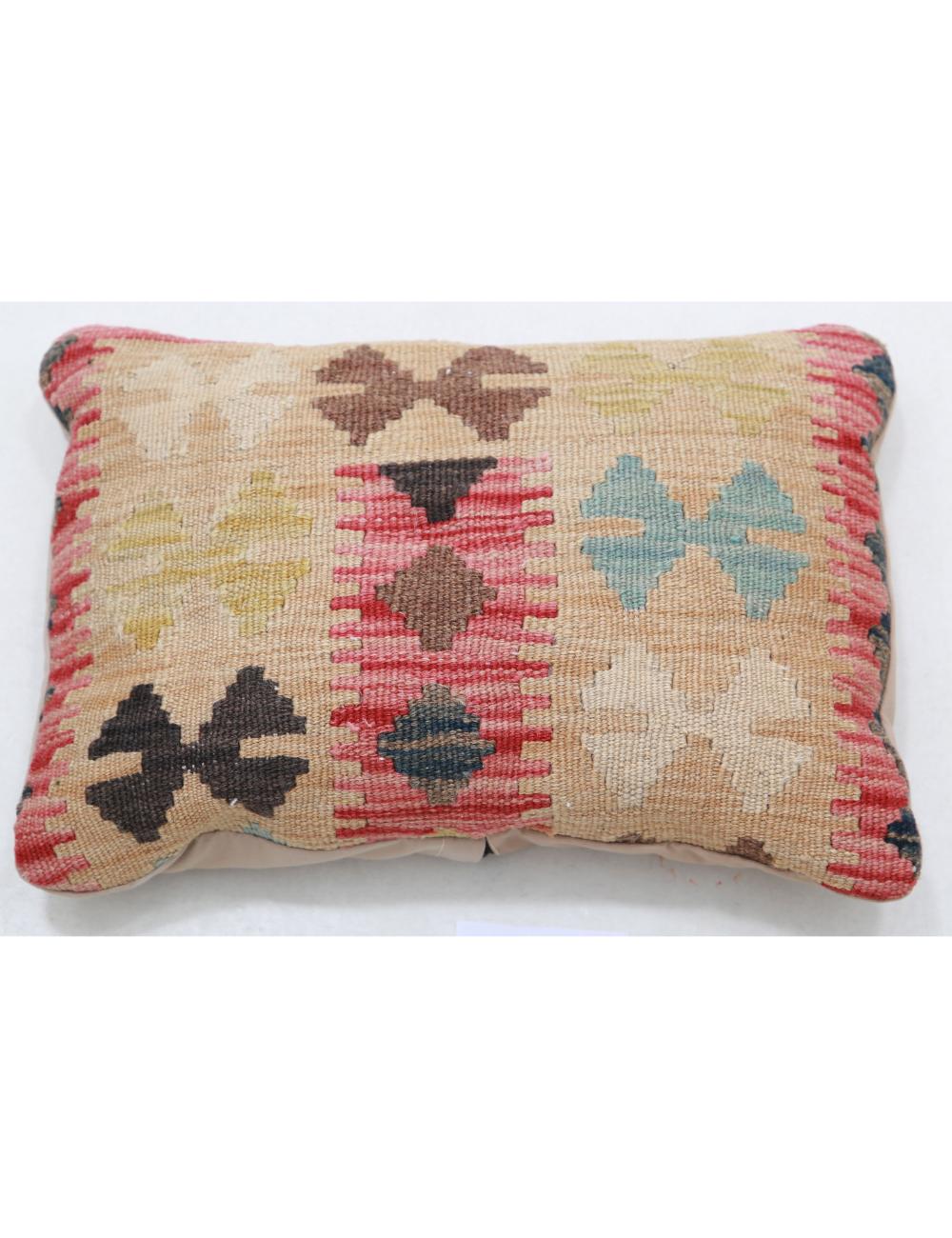Hand Woven Tribal  Wool Pillow - 1'0'' x 1'5''