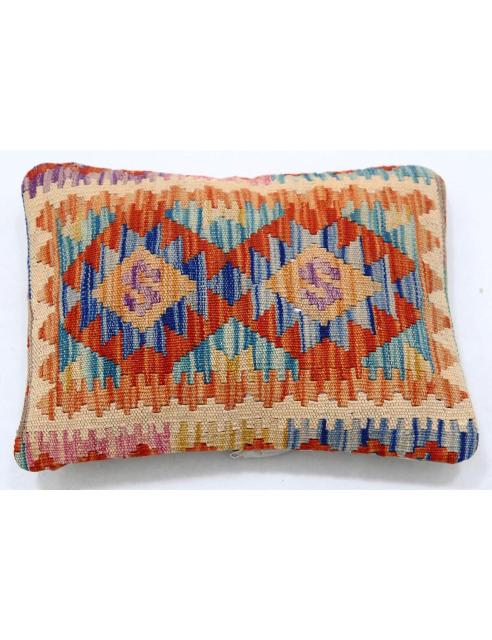Hand Woven Tribal  Wool Pillow - 1&#39;0&#39;&#39; x 1&#39;5&#39;&#39;