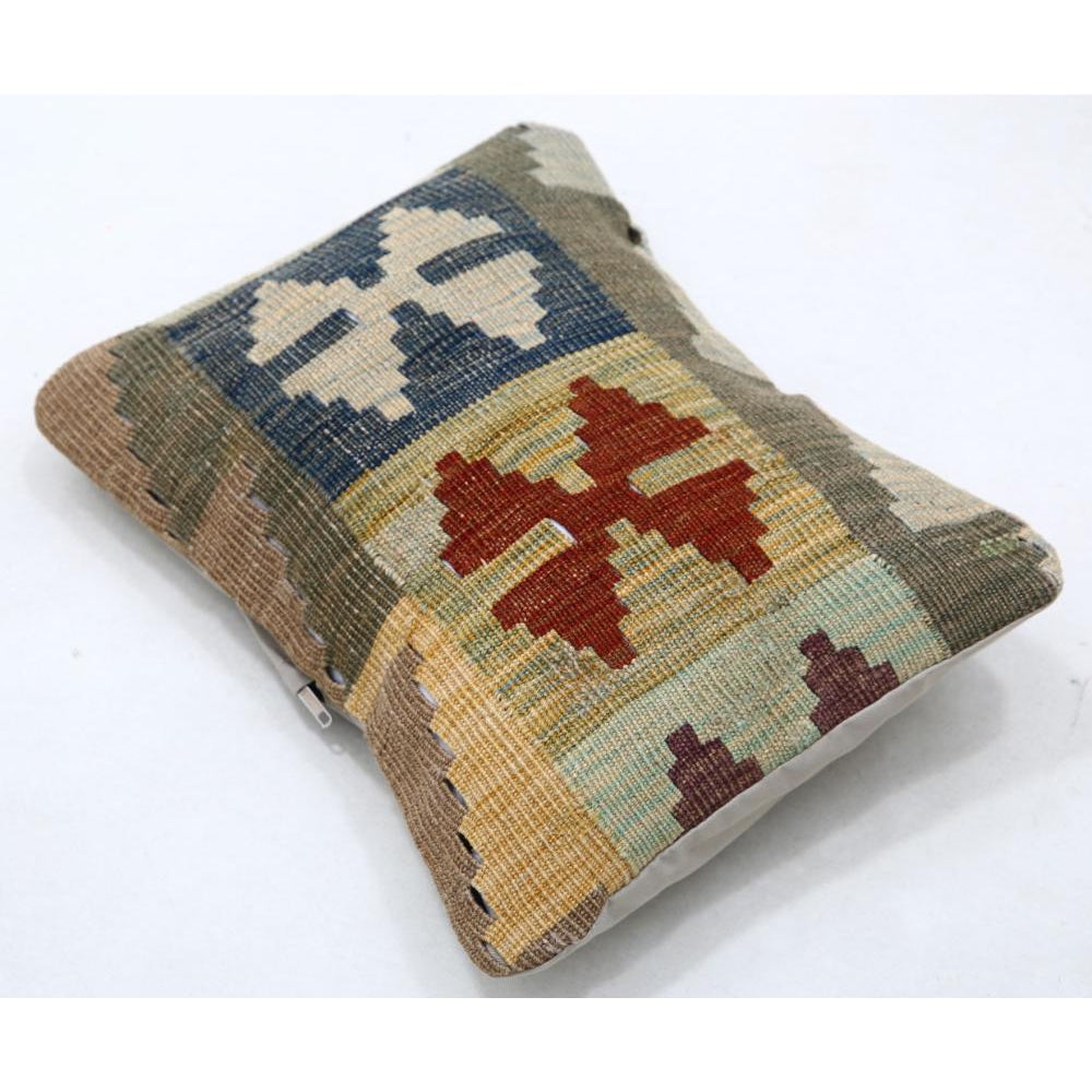 Hand Woven Tribal  Wool Pillow - 1'0'' x 1'5''