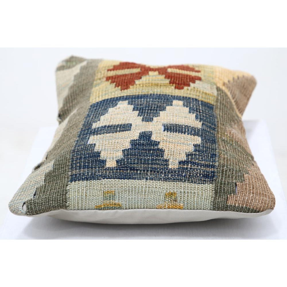 Hand Woven Tribal  Wool Pillow - 1'0'' x 1'5''