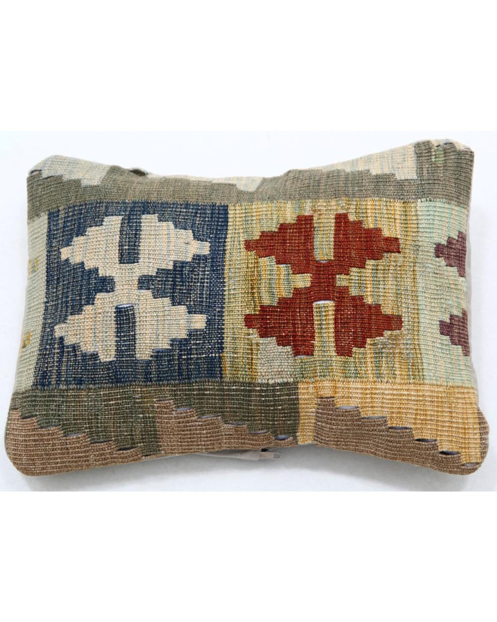 Hand Woven Tribal  Wool Pillow - 1'0'' x 1'5''